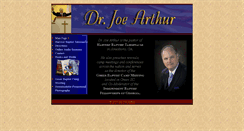 Desktop Screenshot of joearthurministries.com